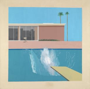 A Bigger Splash 1967 David Hockney born 1937 Purchased 1981 http://www.tate.org.uk/art/work/T03254