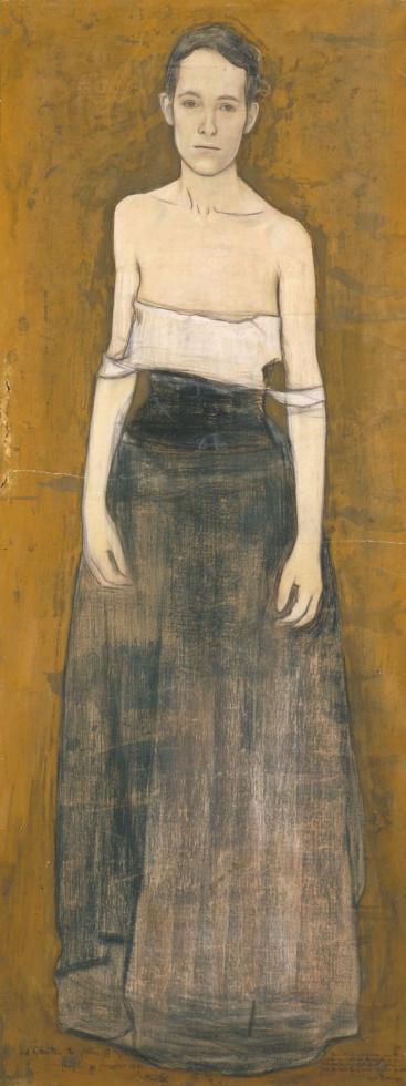 Parting at Morning 1891 by Sir William Rothenstein 1872-1945