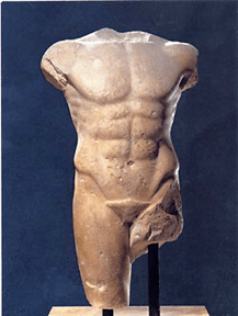 Archaic torso of apollo