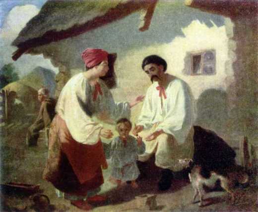 Schevchenko - a peasant family