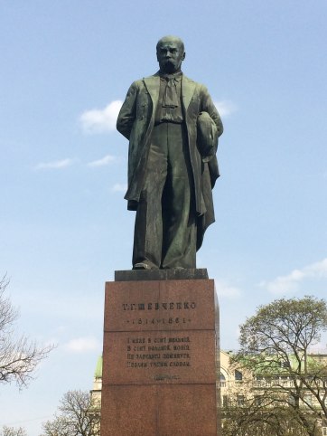 Schevchenko statue